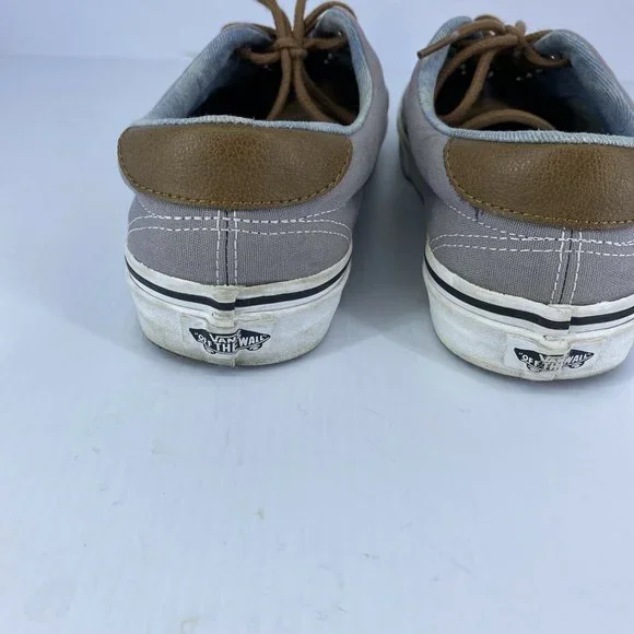 Vans ERA 59 Frost Gray White Leather Samurai Warrior Men Casual Shoes SZ 9.5 - Picture 4 of 8